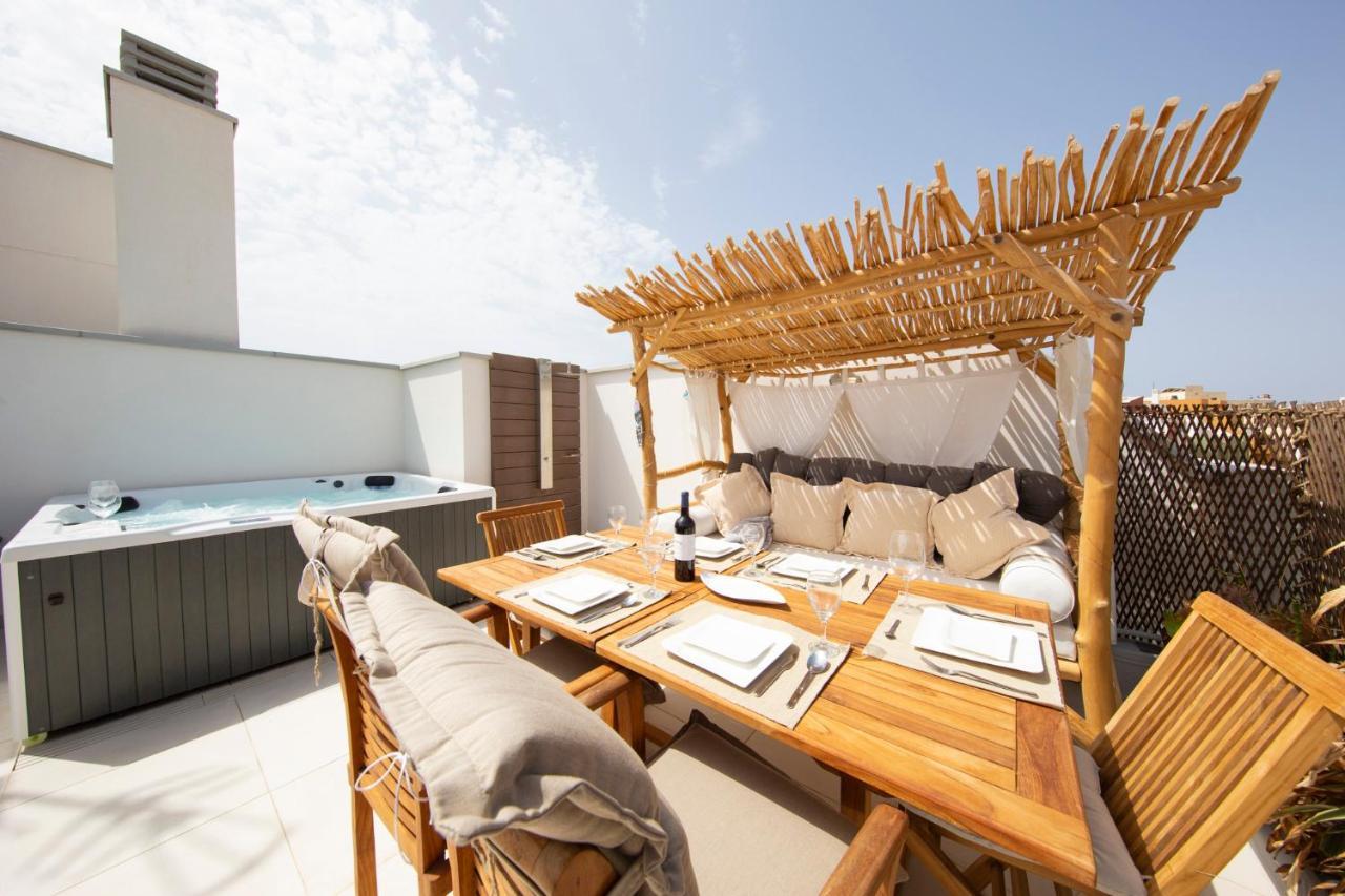 Medano4You Tina'S Jacuzzi Terrace Playa Chica El Medano  Exterior photo